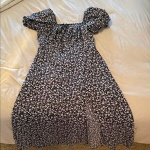 Floral Off-Shoulder Dress